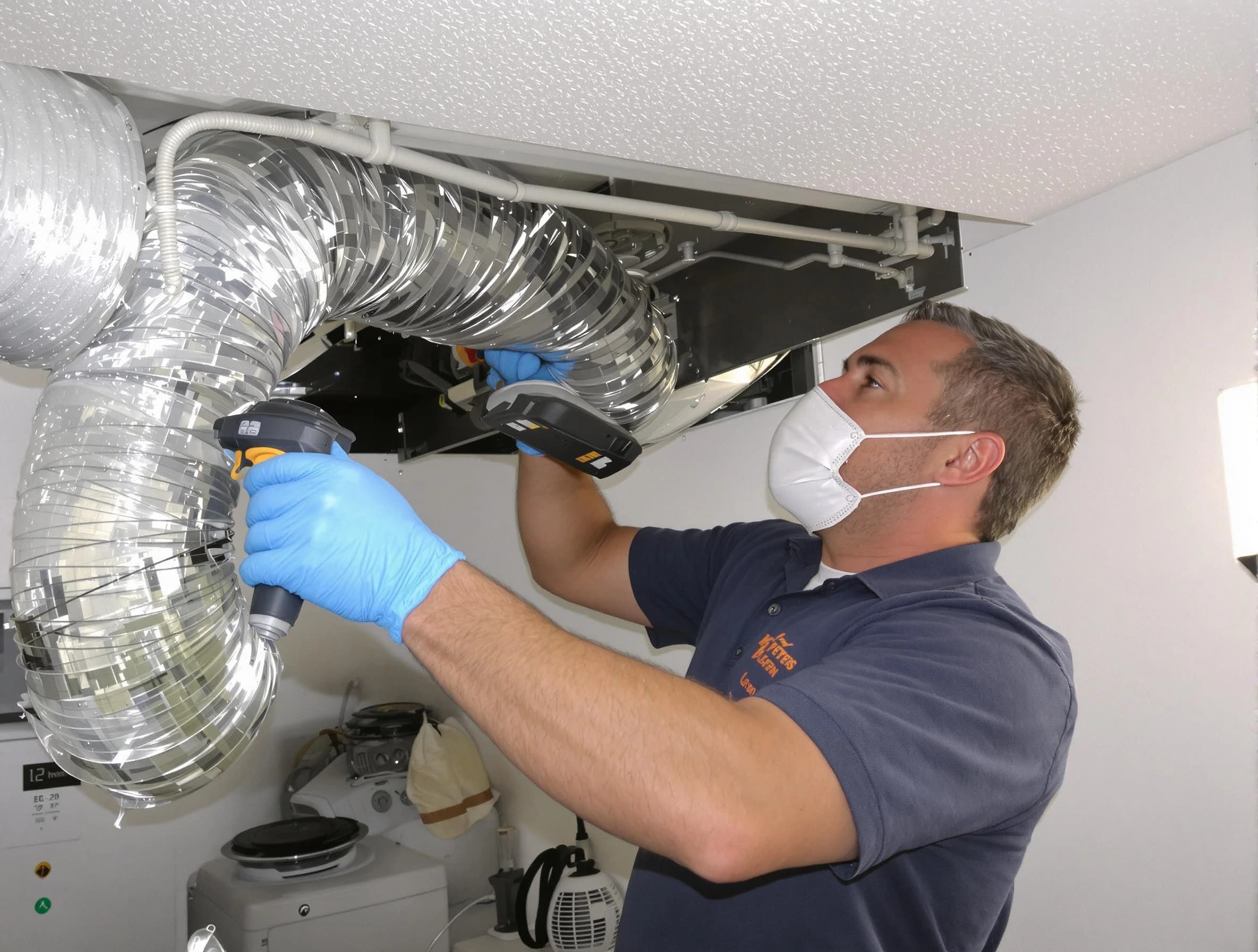 Snyderville Dryer Vent Cleaning professional performing thorough residential dryer vent cleaning in Snyderville
