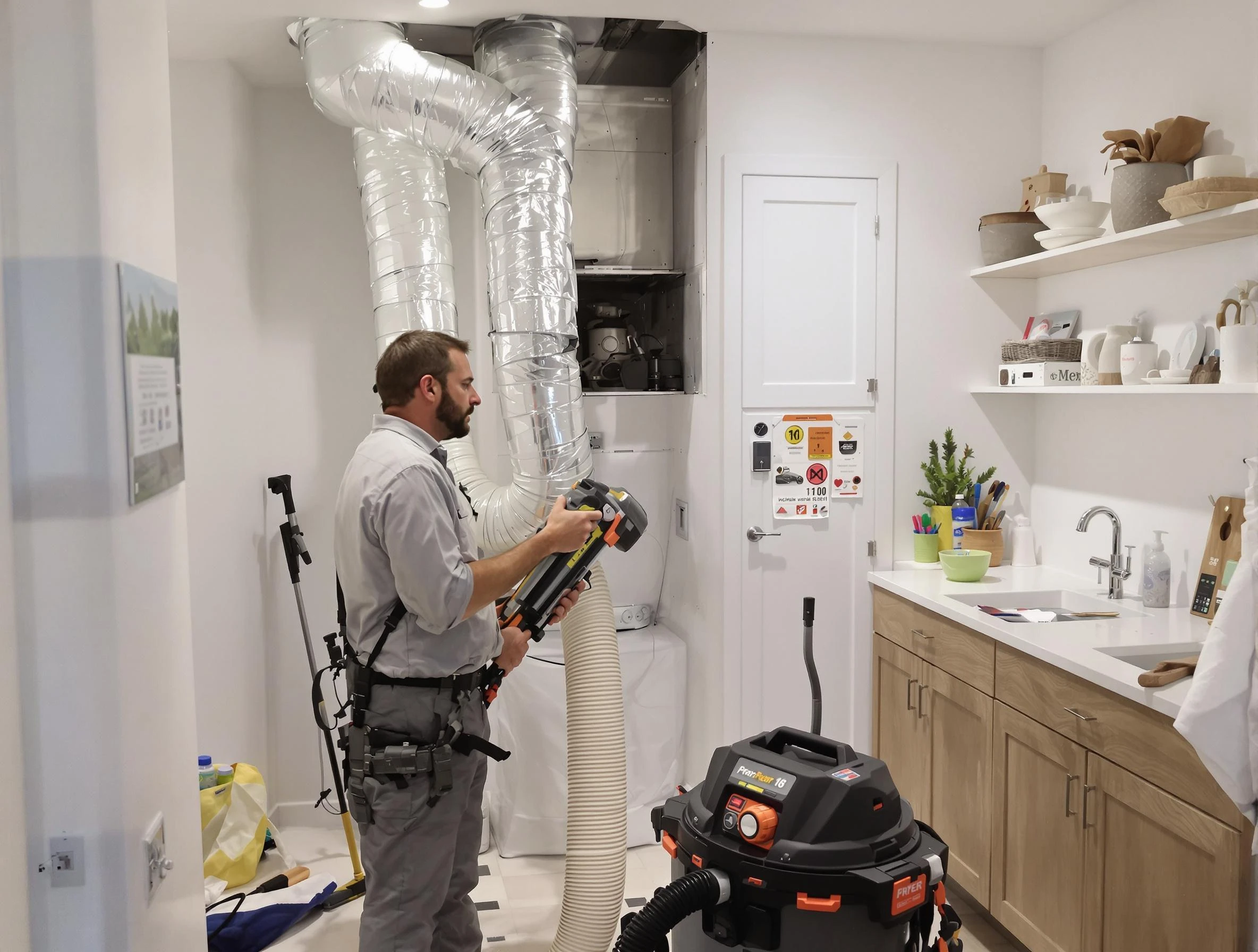 Clogged Dryer Vent Cleaning in Snyderville