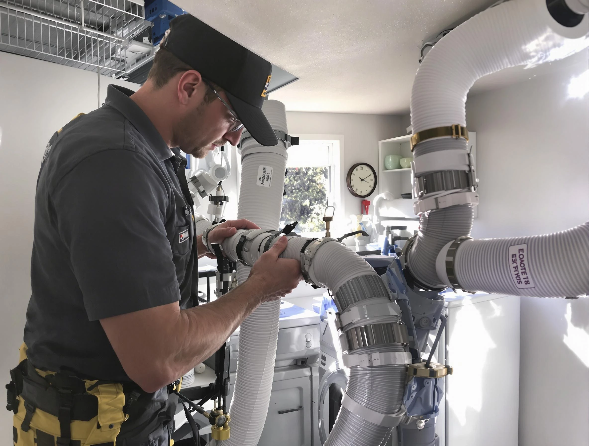 Dryer Vent Hose Installation in Snyderville