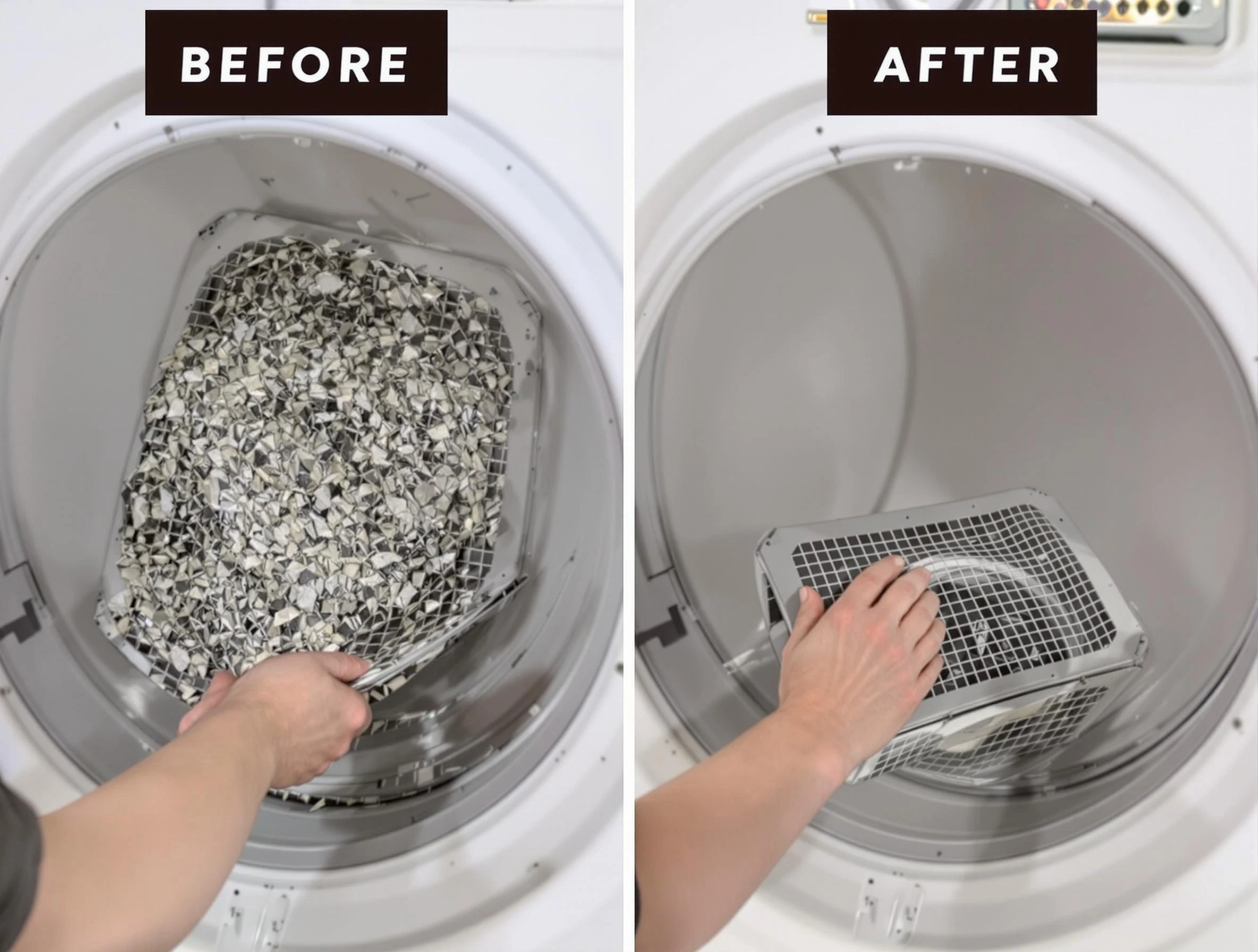 Professional lint trap cleaning by Snyderville Dryer Vent Cleaning in Snyderville