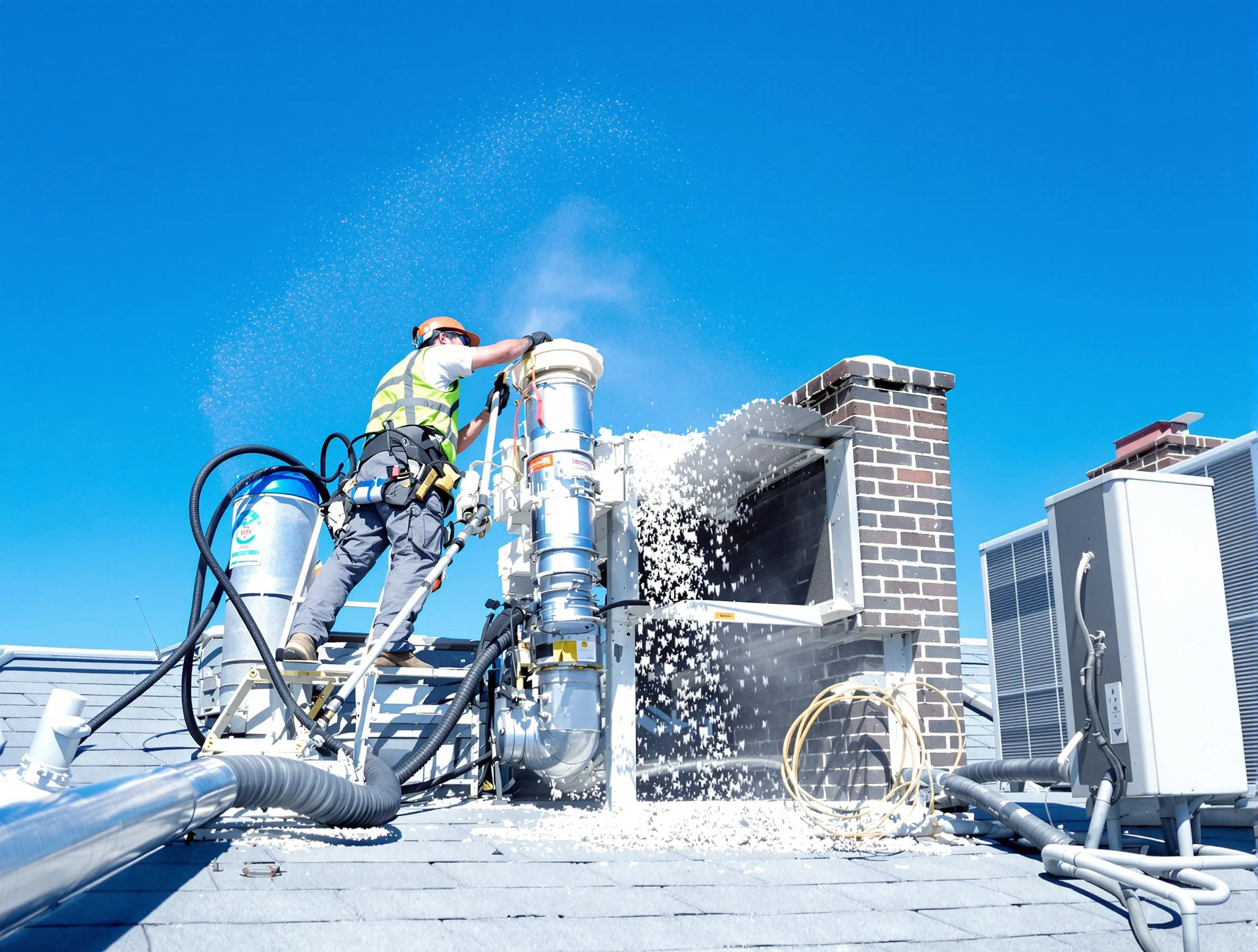 Expert roof dryer vent cleaning by Snyderville Dryer Vent Cleaning in Snyderville