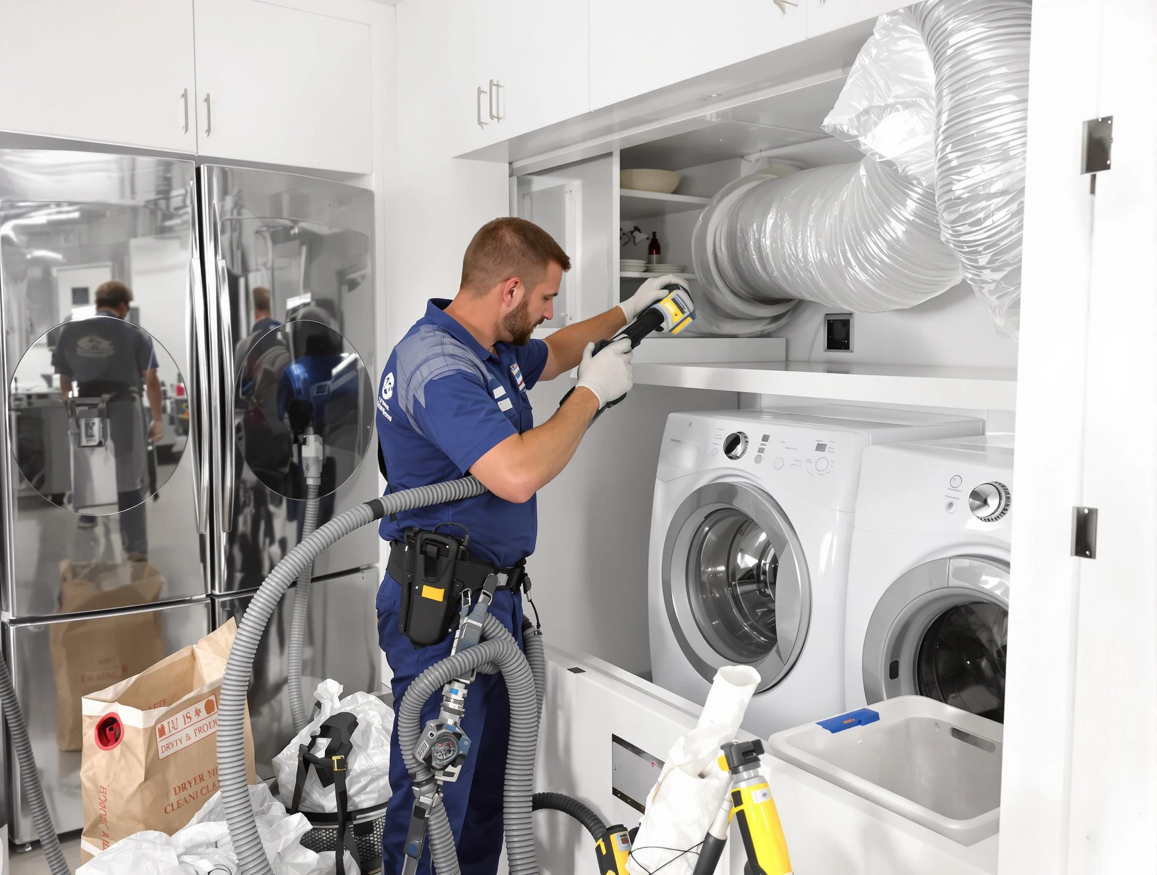 Professional duct cleaning by Snyderville Dryer Vent Cleaning in Snyderville
